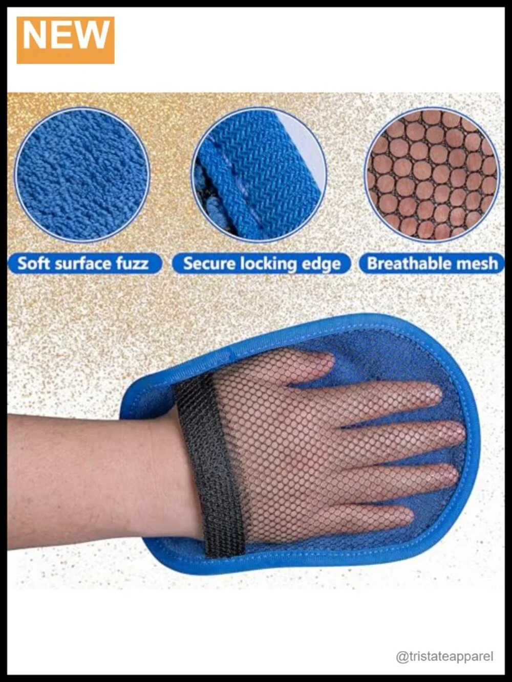 2 Pcs Sand Remover Mitts for Beach - Soft Coral Fleece Wipe Off Mitts